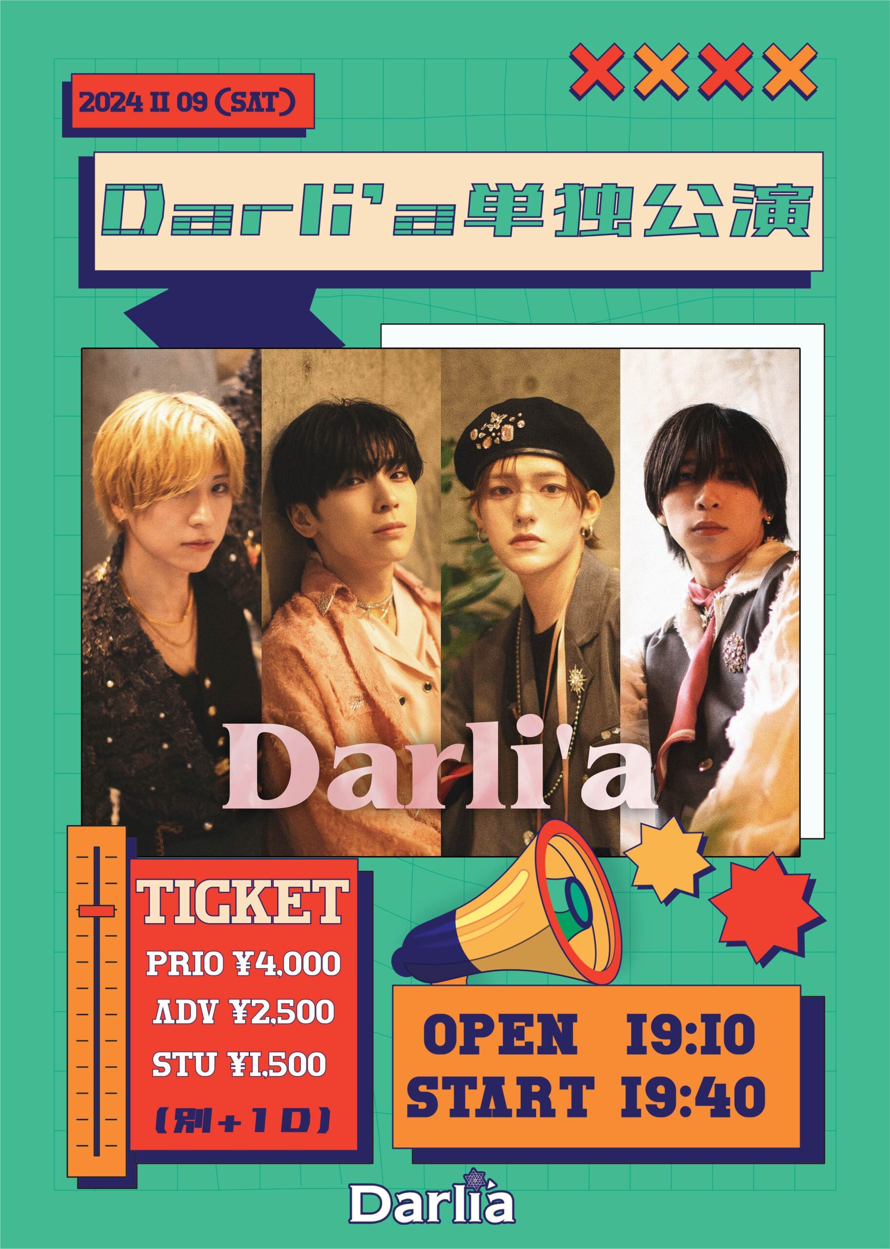 Darli'a単独公演