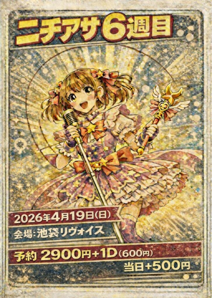 ニチアサ 6週目