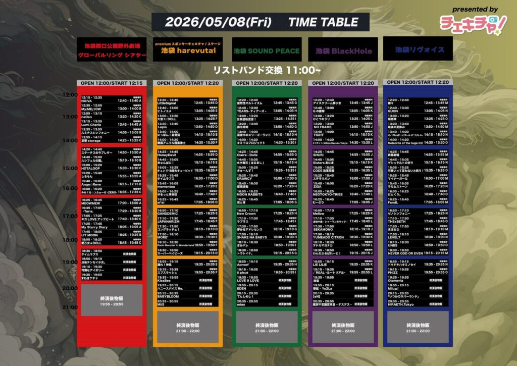 『FUJIN circuit‼︎ 』presented byチェキチャ！